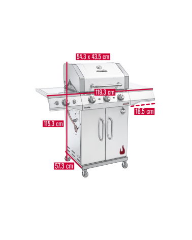 Dujinis grilis Char-Broil Performance Pro S 3