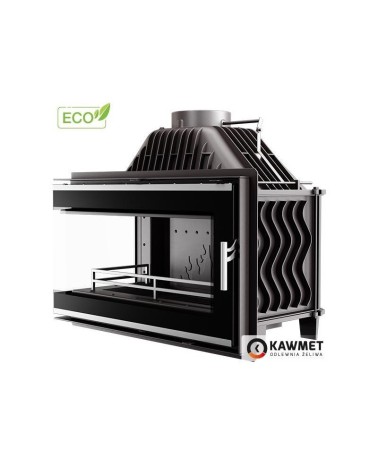 Ketaus įdėklas židiniui KAWMET W16 LB 13,5 kW ECO