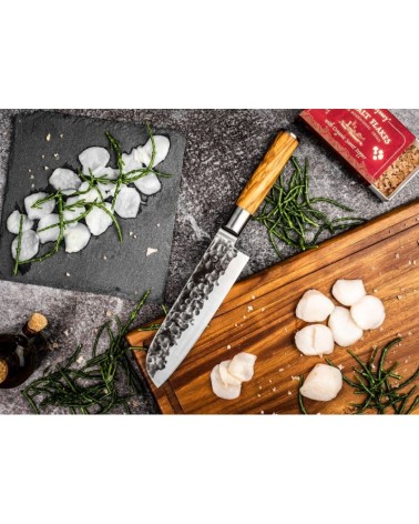 Santoku peilis Forged Olive 18 cm