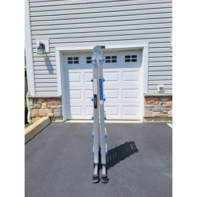 Daugiafunkcinės Teleskopinės Kopėčios su Stabilizatoriumi 632 cm (LG6)