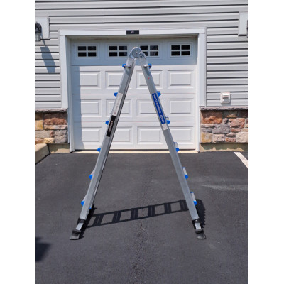 Daugiafunkcinės Teleskopinės Kopėčios su Stabilizatoriumi 632 cm (LG6)