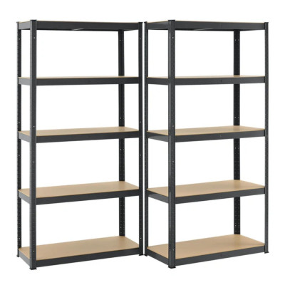 Sandėliavimo lentynų komplektas Basic 180 × 90 × 40 cm (2 vnt.)