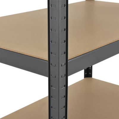 Sandėliavimo lentynų komplektas Basic 180 × 90 × 40 cm (2 vnt.)