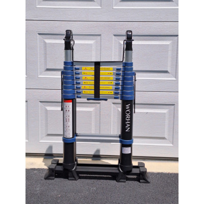 Dvigubos Teleskopinės Kopėčios - 560 cm