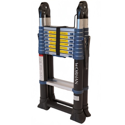 Dvigubos Teleskopinės Kopėčios - 500 cm (A-Serija)